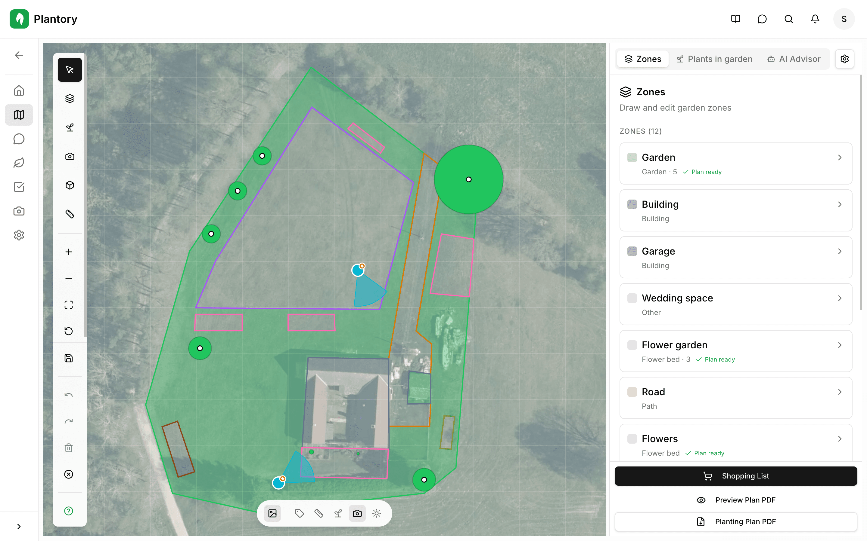 Dialog generování vizualizace s možnostmi